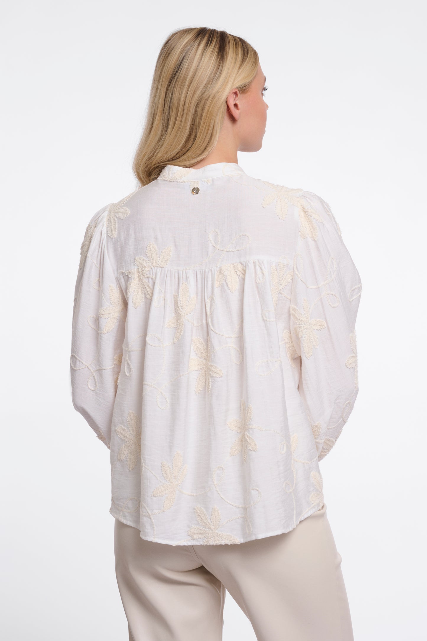 Rino & Pelle Zilan Blouse in Snow white