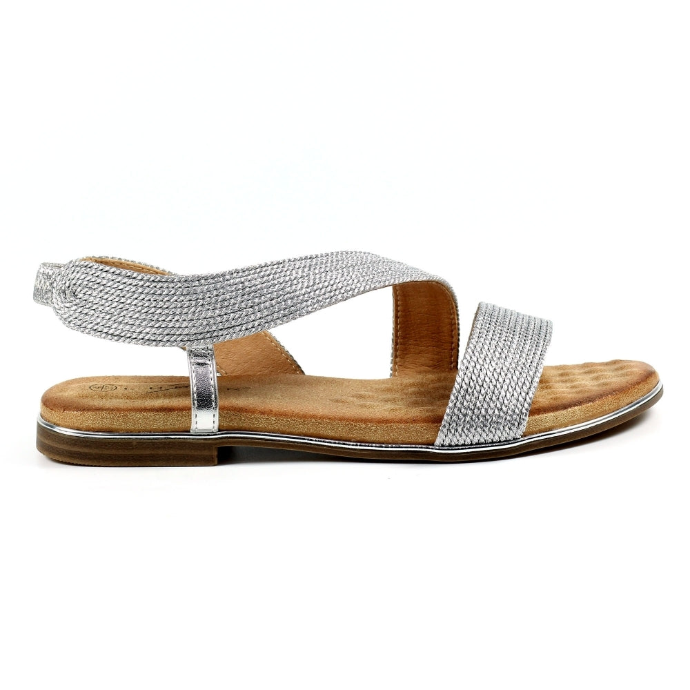 Bindi Silver Sandal