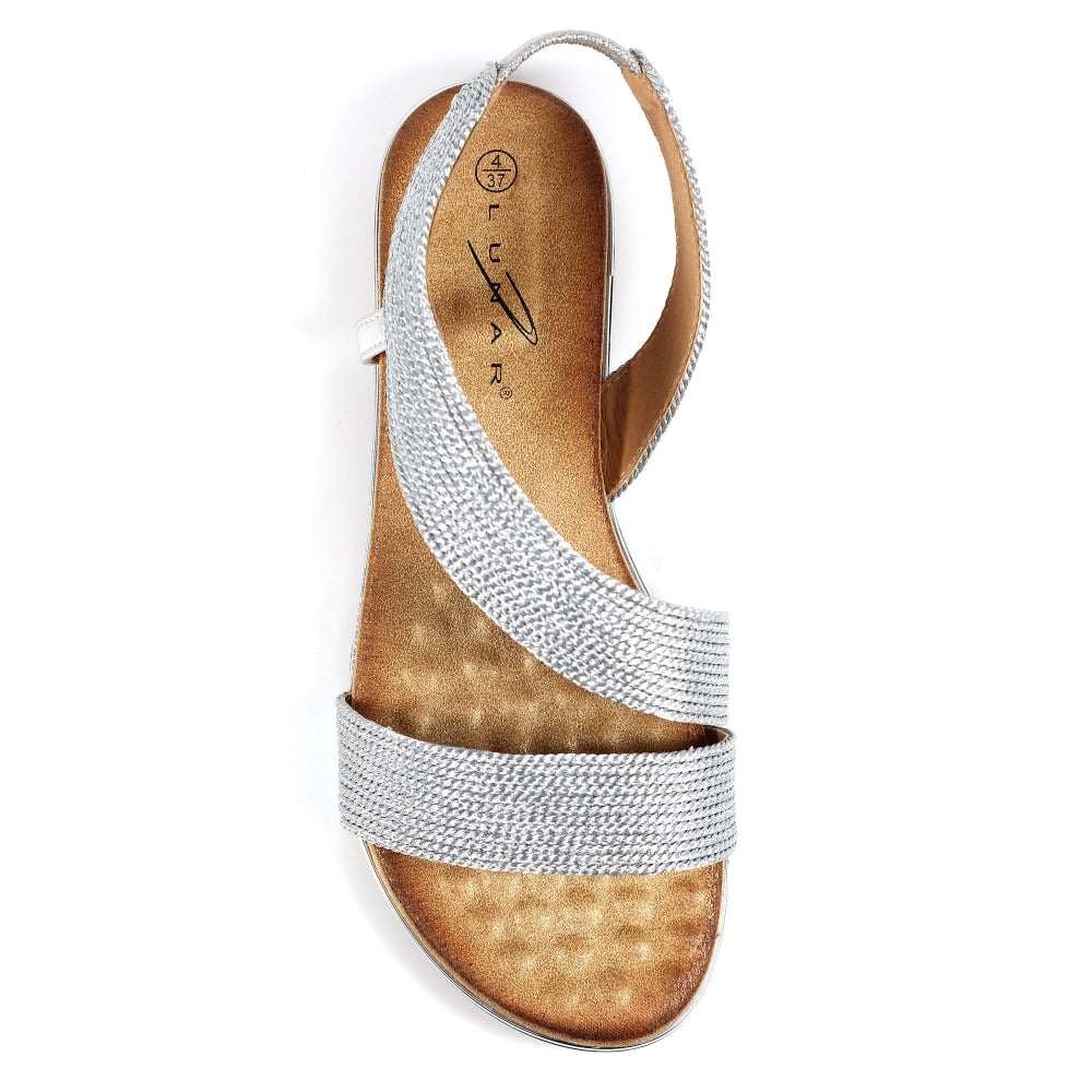 Bindi Silver Sandal