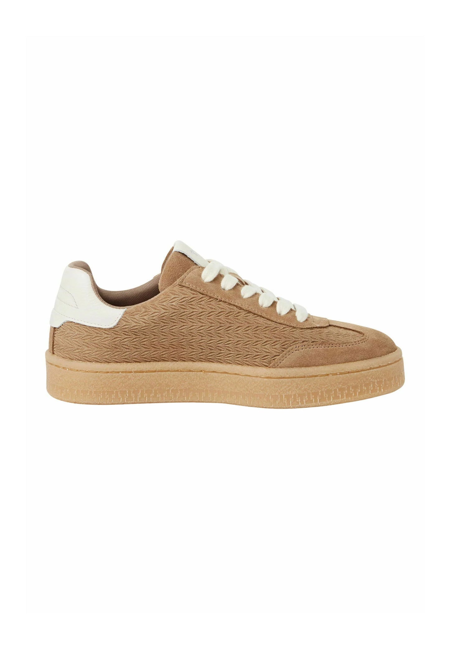 Tamaris Leather Sneaker - Taupe