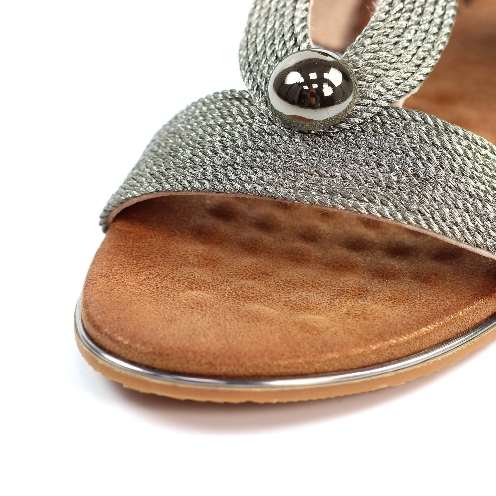 Callow II Sandal in Pewter