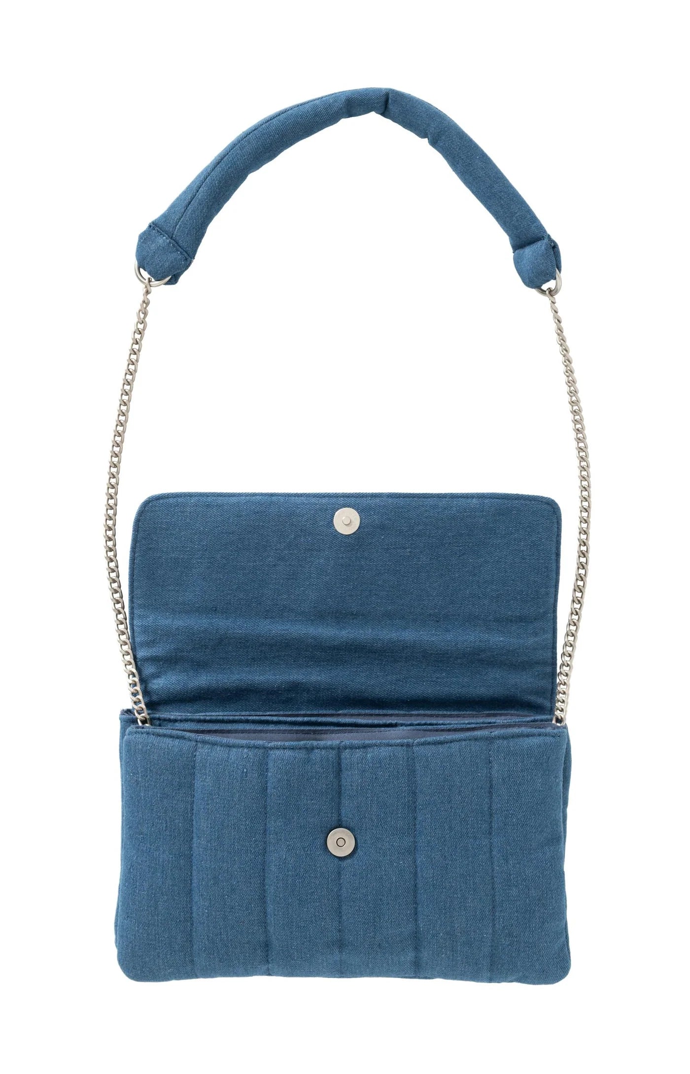 YAYA Padded Denim Crossbody Bag