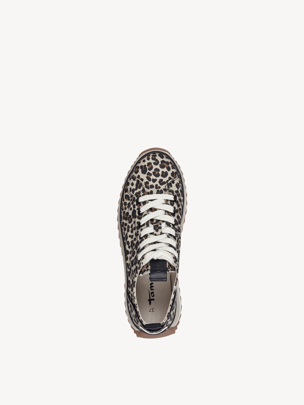 Platform Sneaker in Leopard