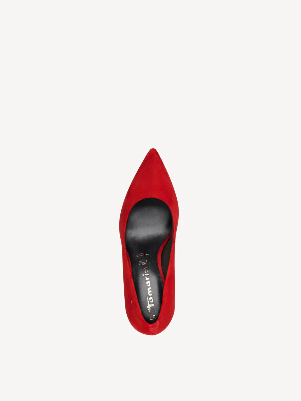 Tamaris Leather Pumps in Red