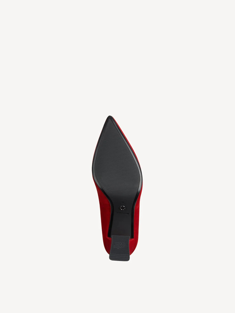 Tamaris Leather Pumps in Red