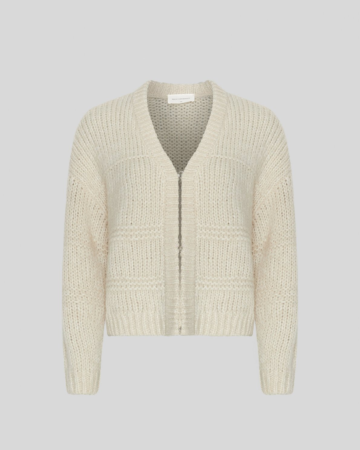 Moss Copenhagen Leilani Heidi Cardigan in Oatmeal