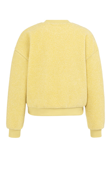 Yaya Round Neck Sweater in Moss Green