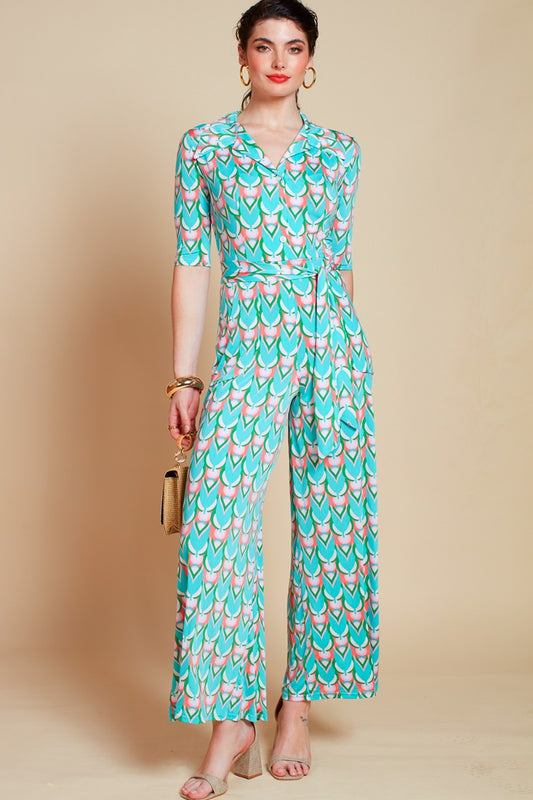 Onjenu Phoenix Jumpsuit in Fawcett