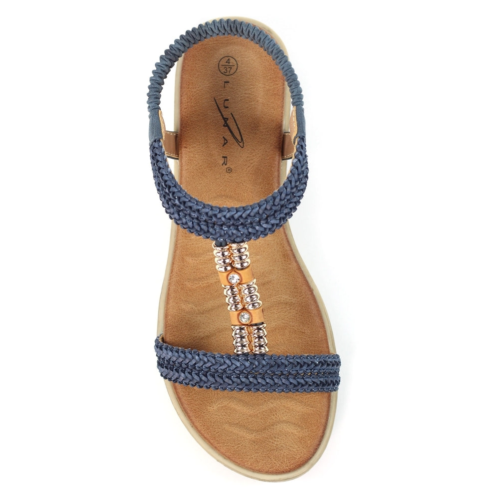 Portofino Blue Sandal