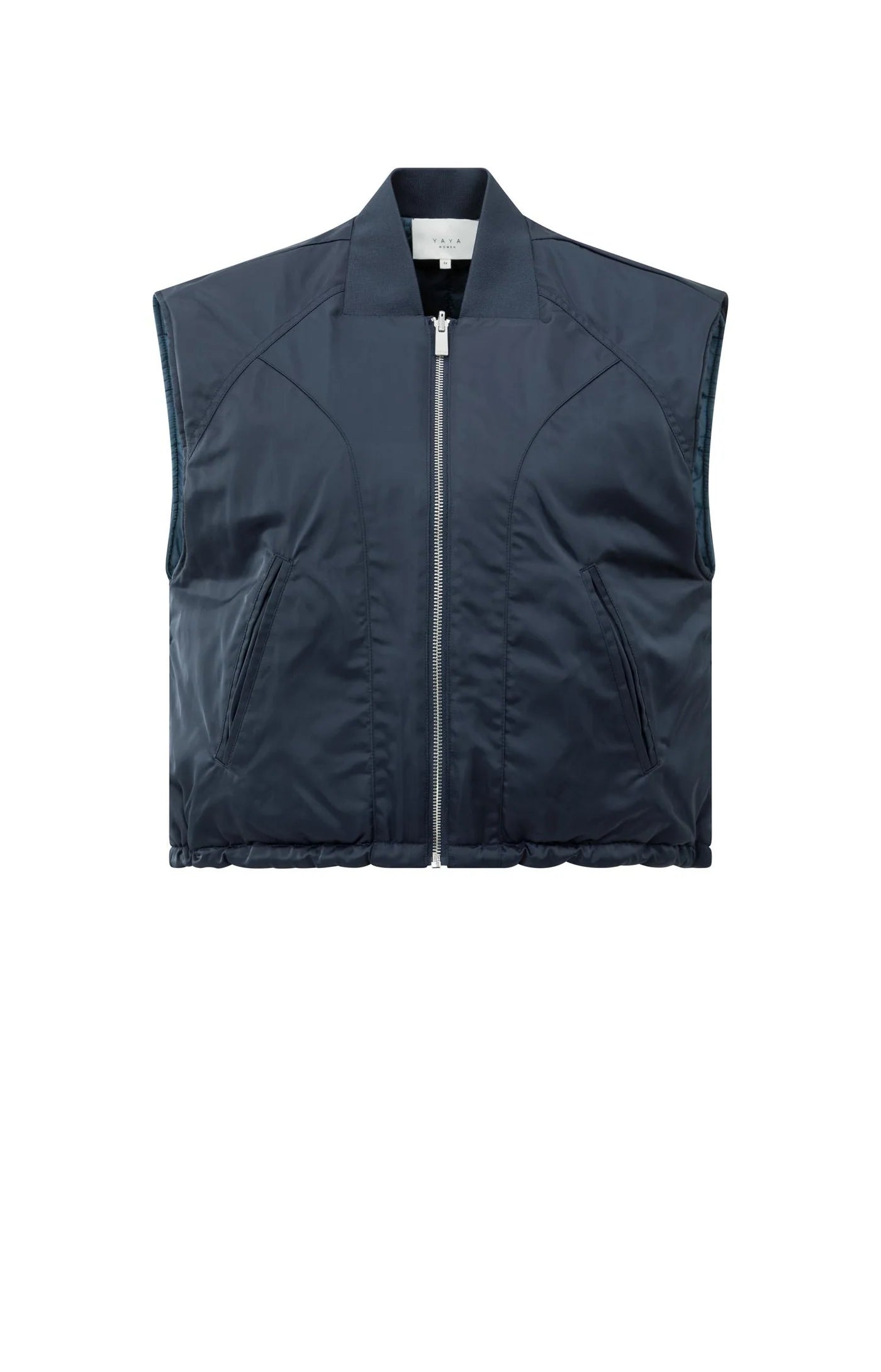 Yaya Reversible Bodywarmer in Inkwell Blue
