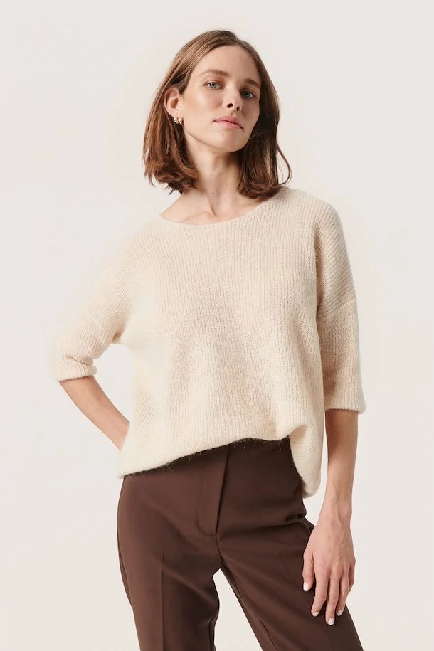 Tuesday Pullover in Sand-shell