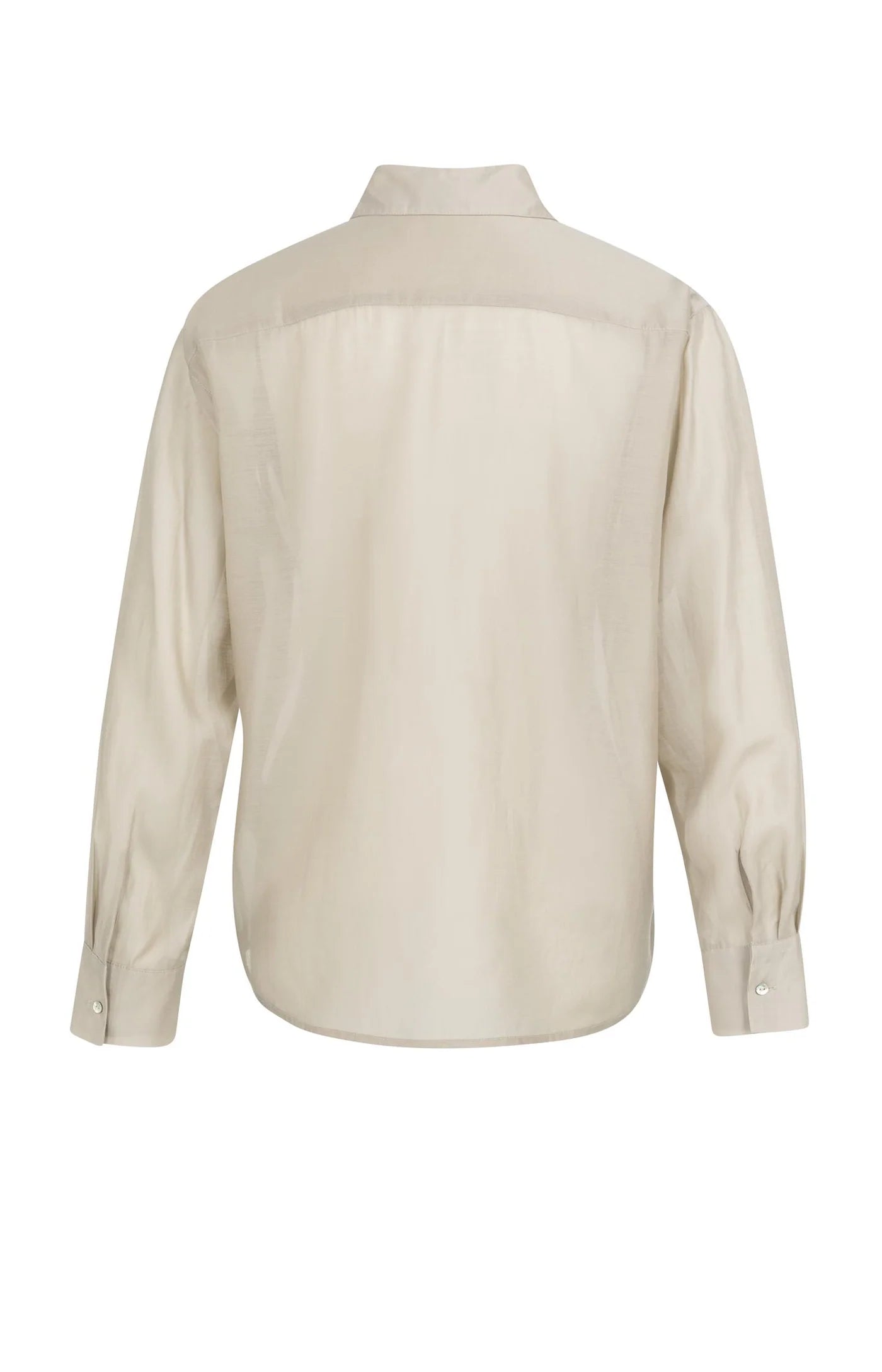 Yaya Sheer Pocket Blouse in Mist Green