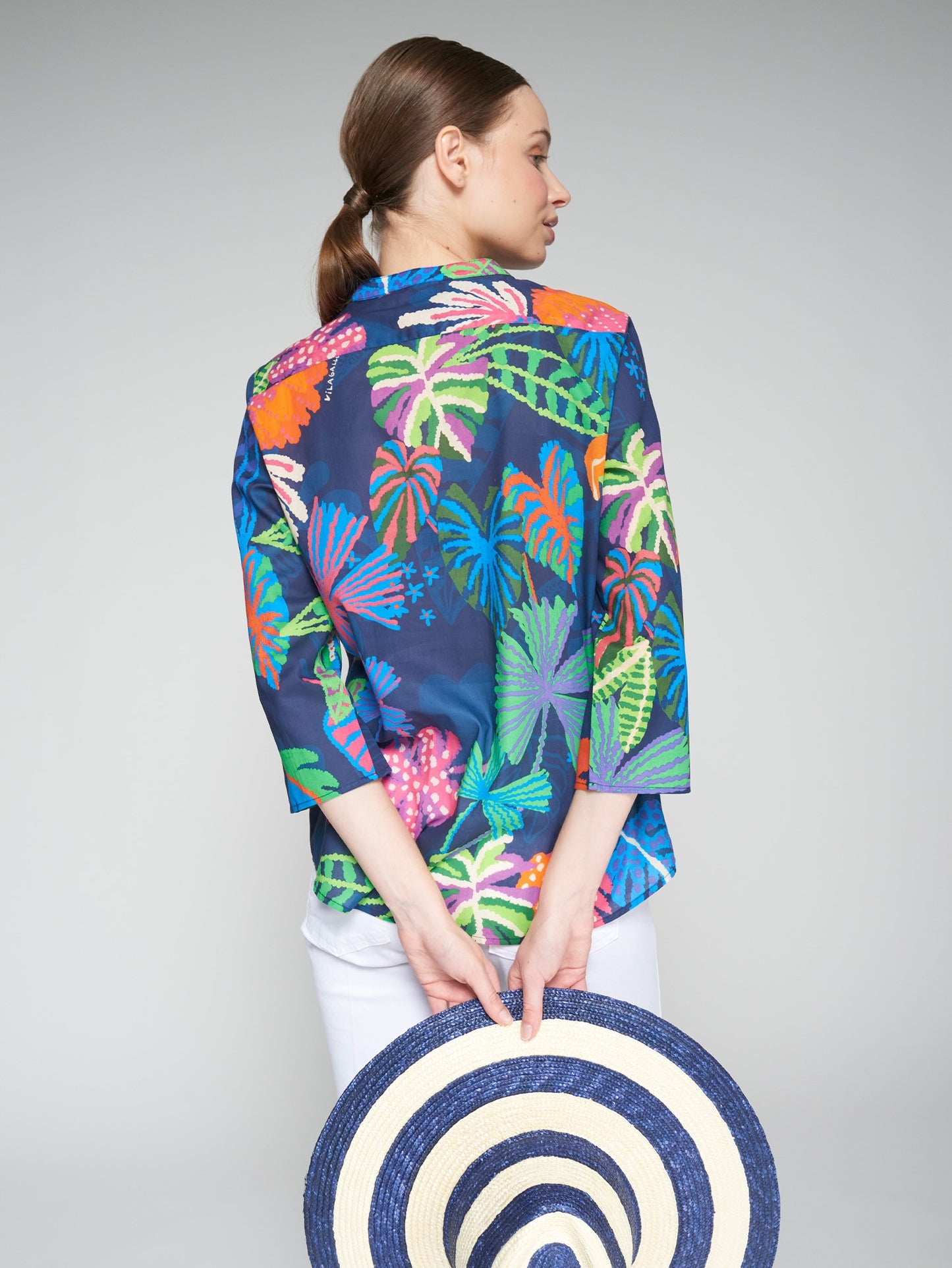 Juliet Jungla Tropical Print Shirt