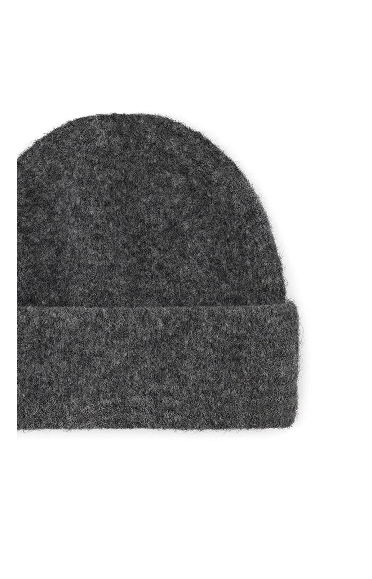 Soft Beanie Hat in Grey