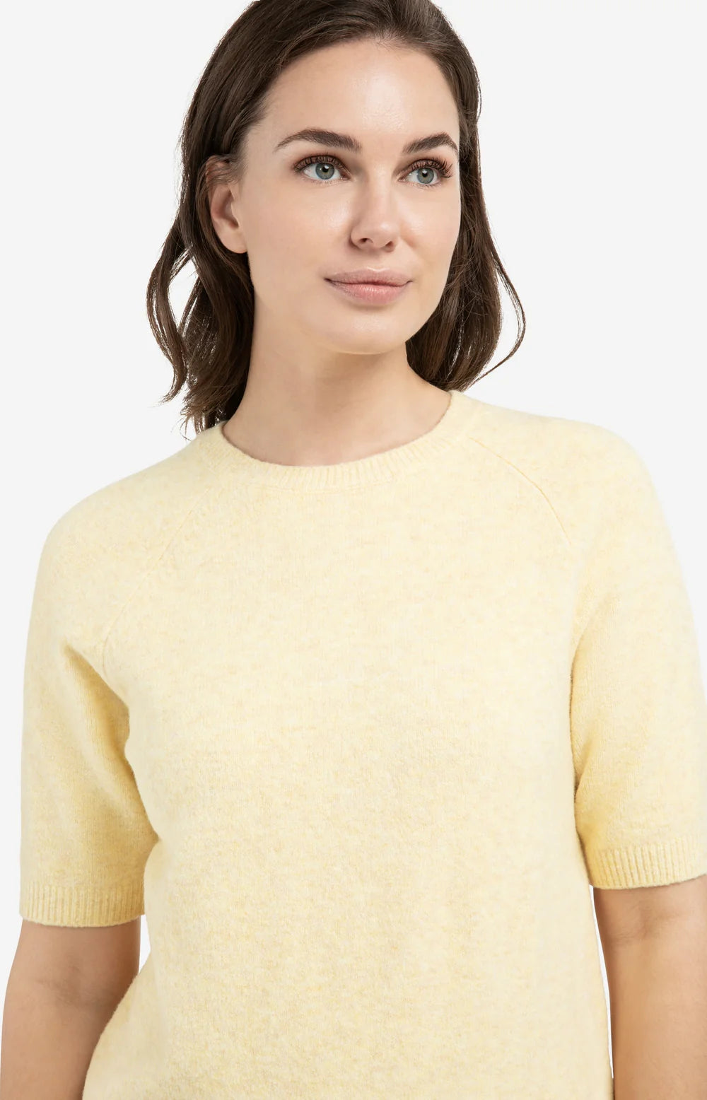 Yaya Raglan Sweater in Reed Yellow