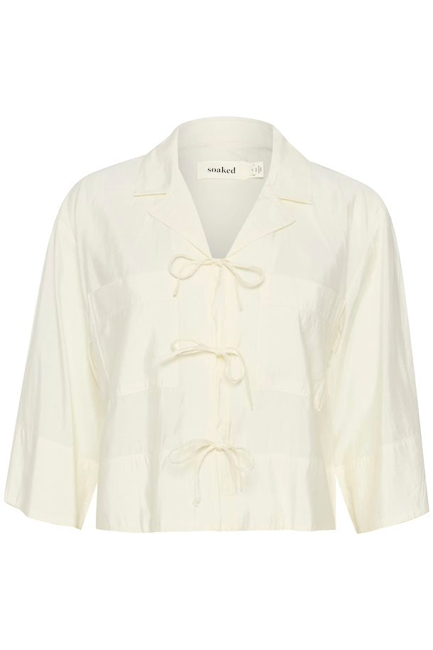 Slelia Blouse in Whisper White