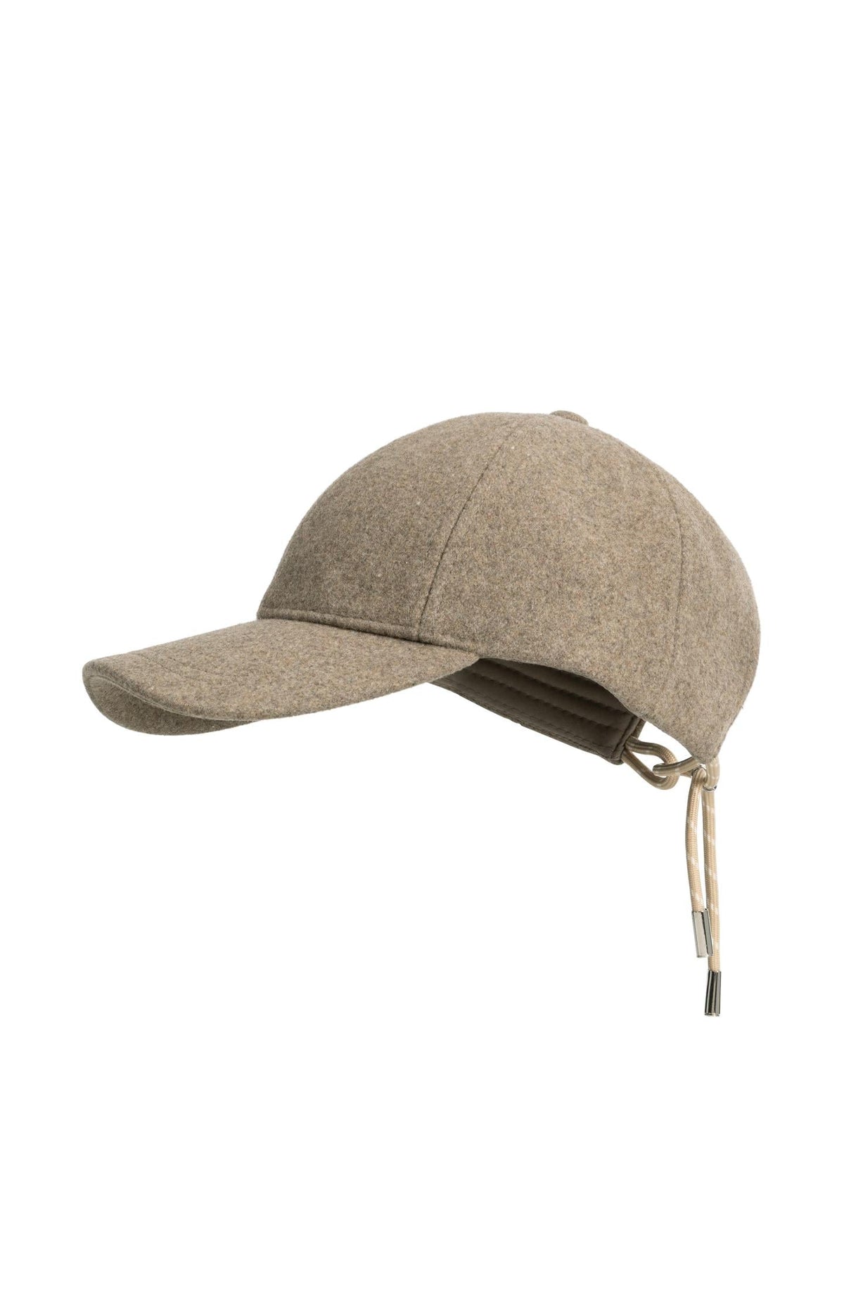 YAYA Wool Blend Cap in Pure Cashmere Grey
